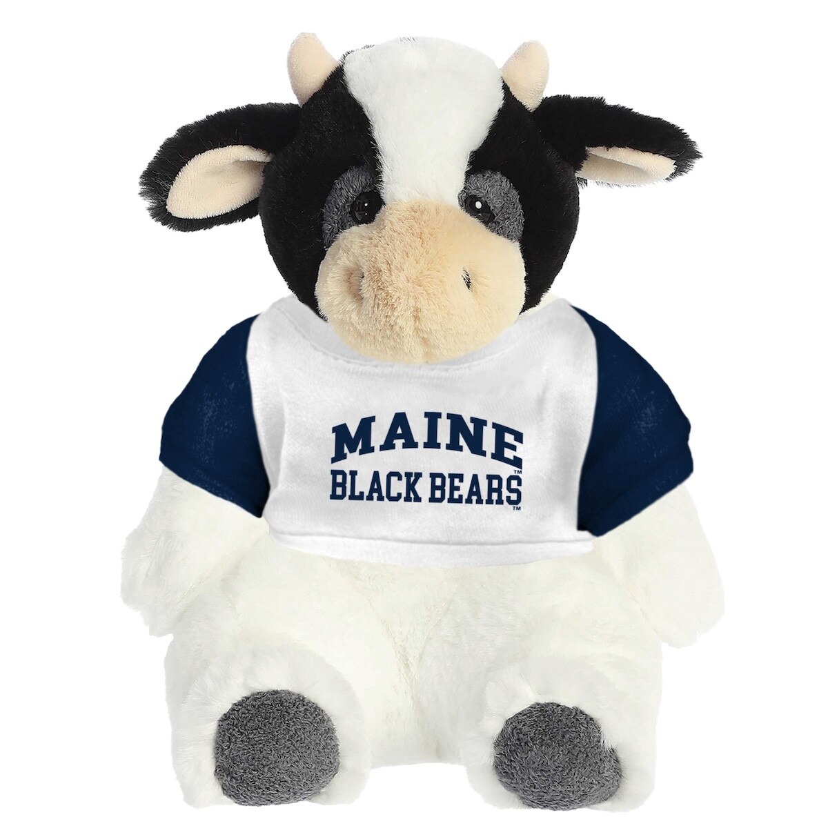Maine Black Bears Cow Plush